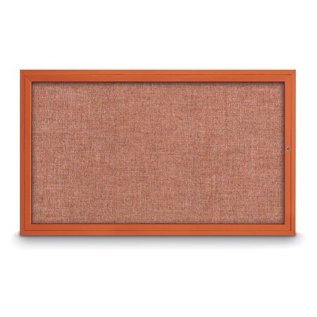 United Visual Products Hinge-less Radius Corkboard, 18"x24", Satin Alum Frame/Pearl UVEB1824R-SATIN-PEARL